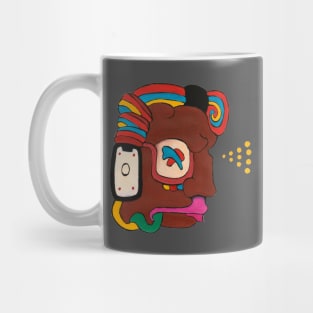 WAK Mayan Hieroglyphics Mug